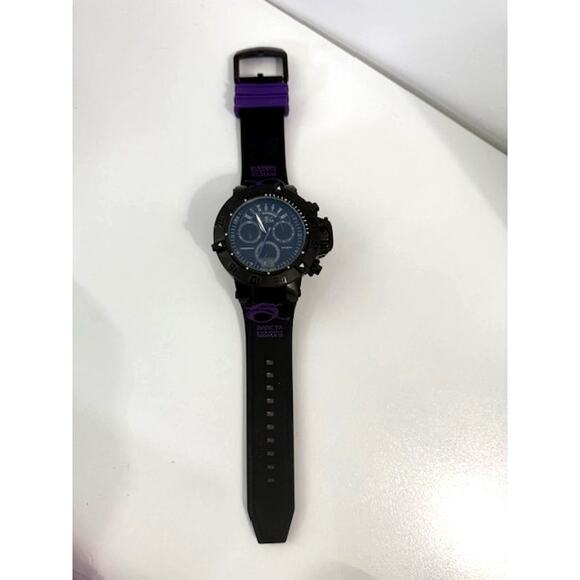 Invicta Men's Subaqua Noma III Swiss Chronograph Silicone Black Dial Watch 10190 - Picture 2 of 9